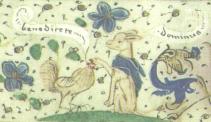 Detail from 'Horae, gebeden, Passie ons liefs Heeren metten uren ghedeilt', Flanders, 1475